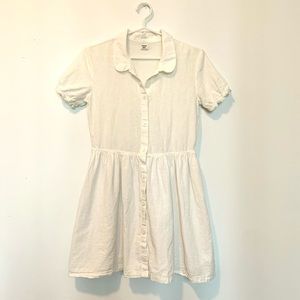 Sunday Best Babydoll Button-Up Dress